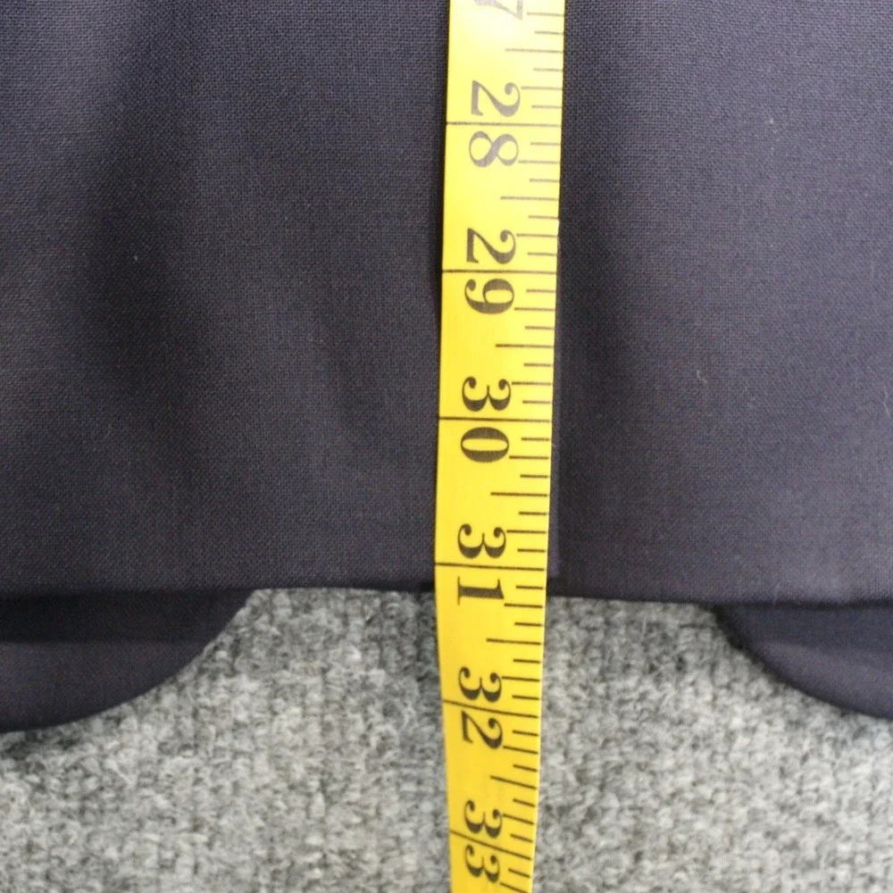 Vintage Chaps Ralph Lauren Mens Navy Blue 100% Wool‎ Blazer Gold Buttons 39R